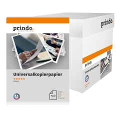 Prindo Universal Premium Papier A4 weiss, DIN A4, 80g/m², 5x 500 Blatt