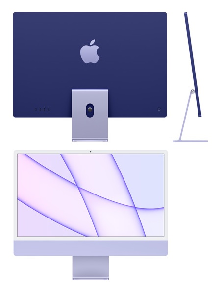 Apple iMac All-in-One-PC 24 Zoll violett