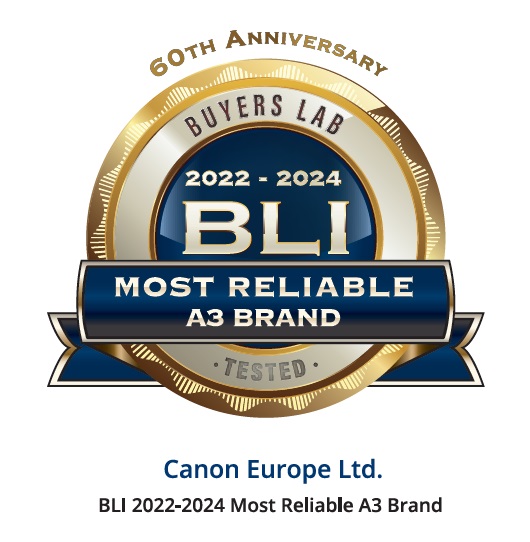 BLI-Auszeichnung für Canon A3-Modelle